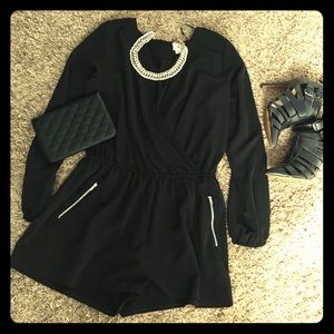 New Sexy Black Romper