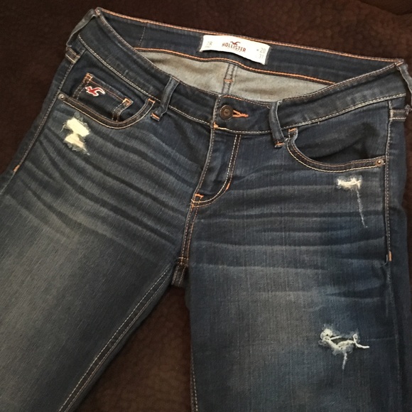 Hollister Distressed Skinny Jeans