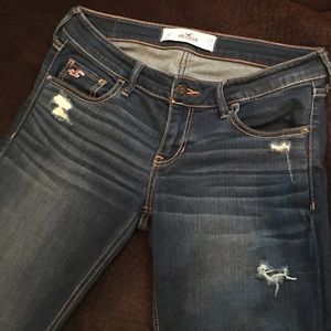 Hollister Distressed Skinny Jeans