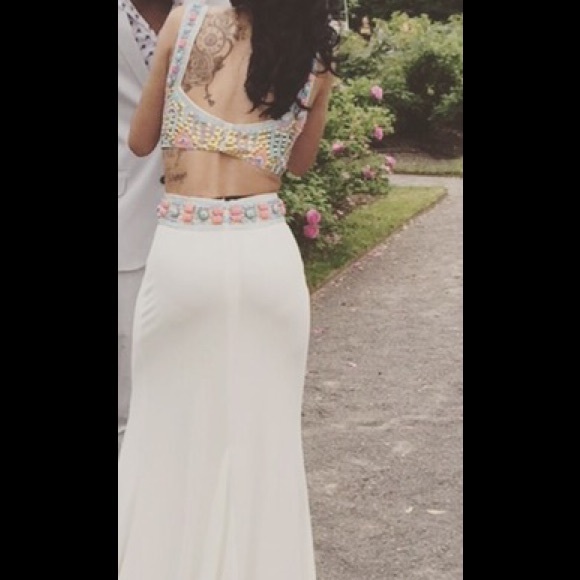 2015 Jovani 2 Piece Prom Dress - Picture 2 of 4