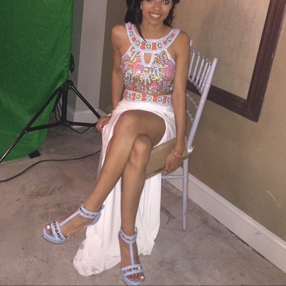 2015 Jovani 2 Piece Prom Dress - Picture 3 of 4