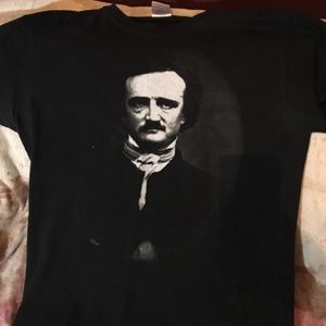 Black Craft Cult Edgar Allan Poe shirt - Small