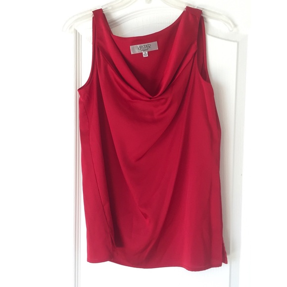 Gorgeous red Kasper blouse