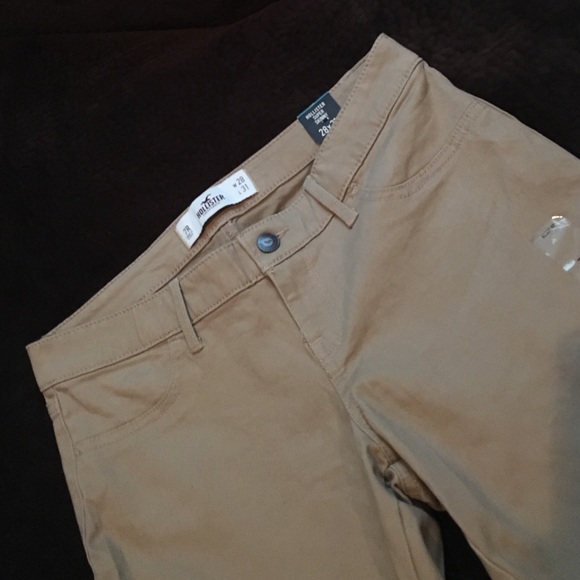 Hollister Khaki Super Skinny Jeans