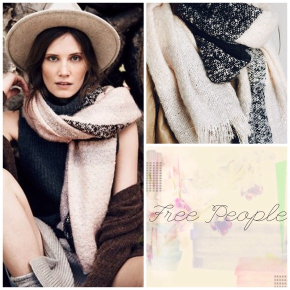 FREE PEOPLE Killington Oversized Plaid Scarf