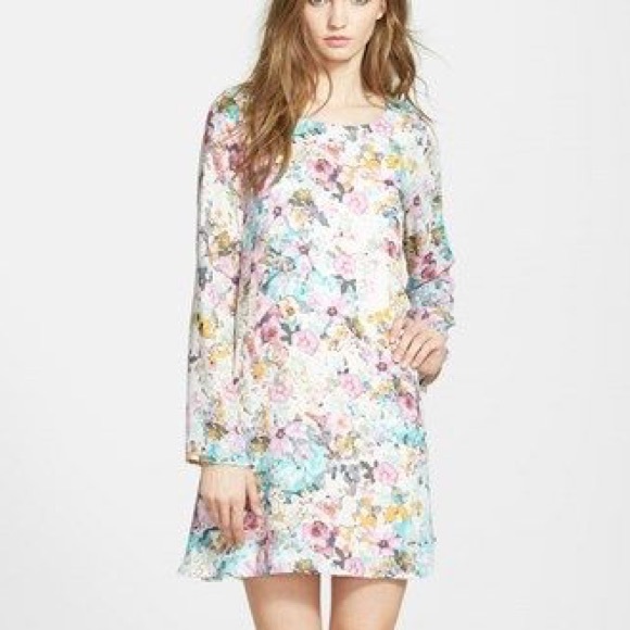 Tildon floral print swing dress, NWT