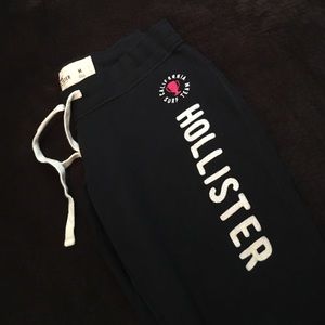 Hollister Navy Sweatpants
