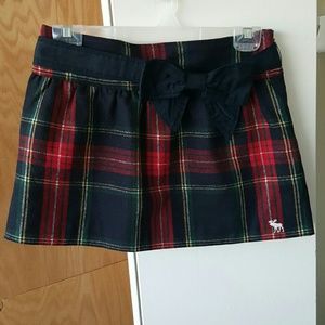 Abercrombie and Fitch tartan plaid skirt