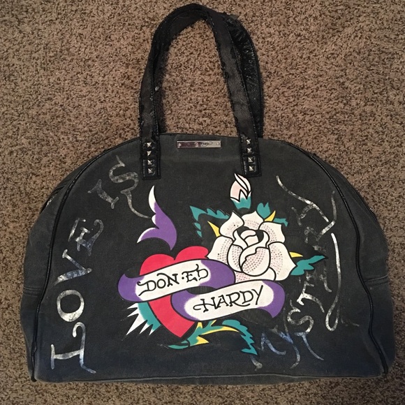 Ed Hardy overnight bag