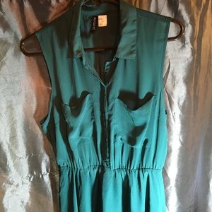 Emerald Green H&M Dress • Size 12