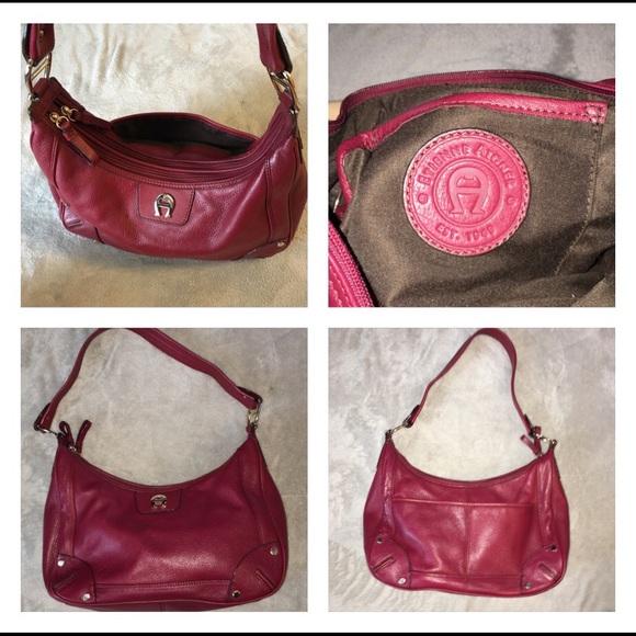 Etienne Aigner genuine leather handbag - Picture 1 of 3