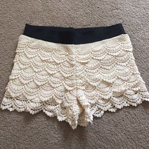 Lace shorts