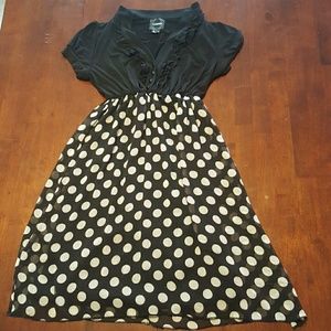 Vintage style polka dot dress