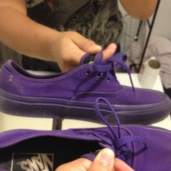Purple vans
