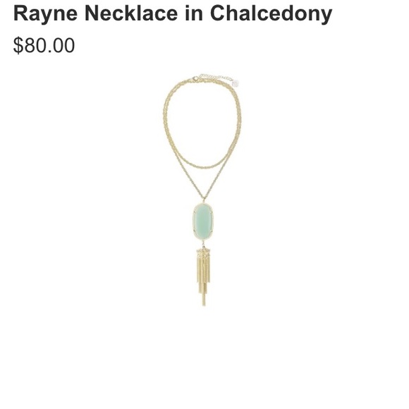 Kendra Scott Rayne Necklace in Chalcedony