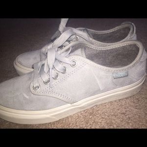 Authentic suede gray vans