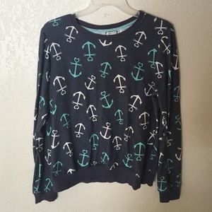 long sleeve anchor top