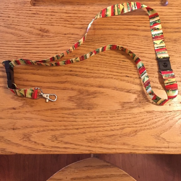 Hamburger lanyard