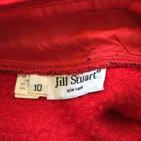 Vintage Jill Stuart Tweed Mini Skirt vintage 10 - Picture 4 of 4