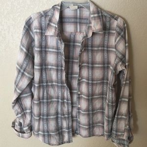 multi colored flannel