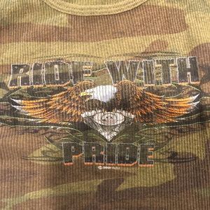 Camo Harley tank top