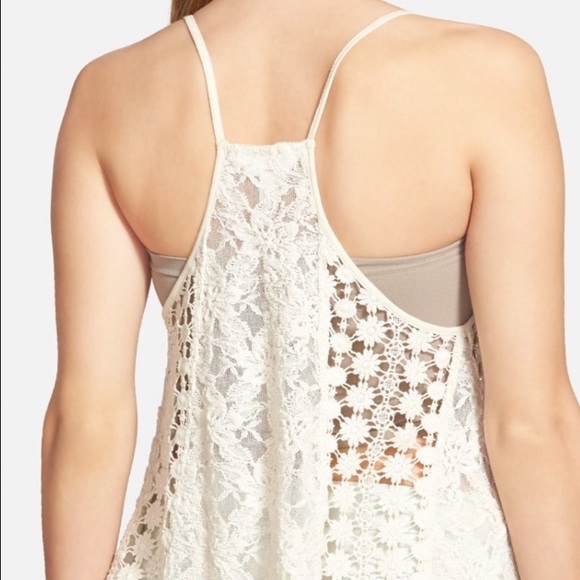 Sun & Shadow Tops - Daisy and lace tank