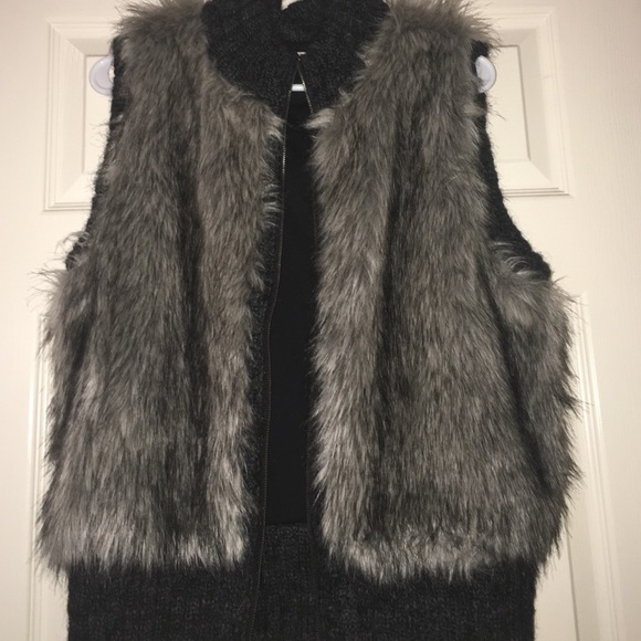 Fur vest from Loft