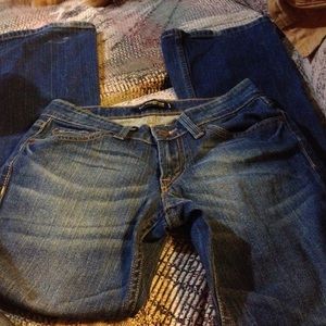 Levi's super low jeans
