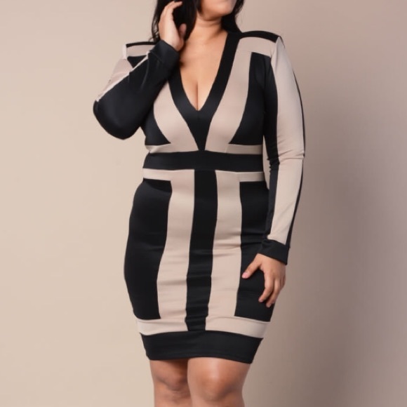 New plus size dress 1XL