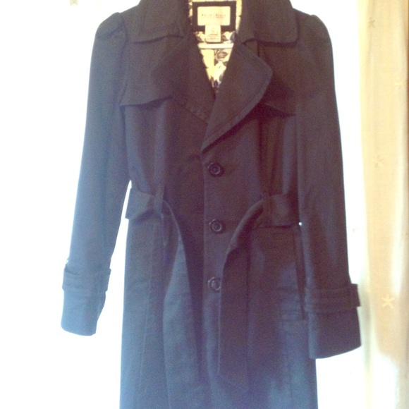 White House Black Market Trench Coat