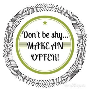 All reasonable excepted!!!