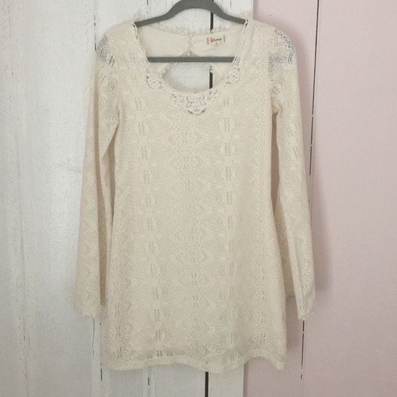 lace dress.