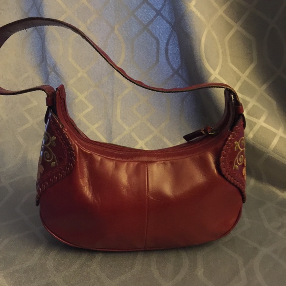 Vintage style leather purse - Picture 1 of 4