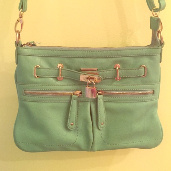 Mint Green Crossbody from Francesca's!
