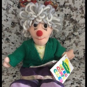 RARE GRANNY GARBANZO doll "Big Comfy Couch" 1997