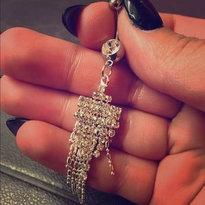Dangly belly ring
