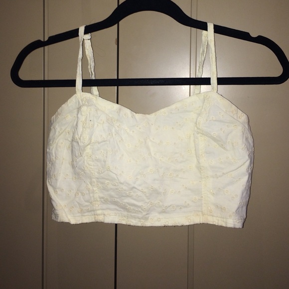 White bralette
