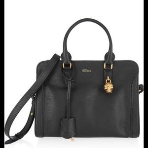 ALEXANDER MCQUEEN Padlock Small Bag, Black
