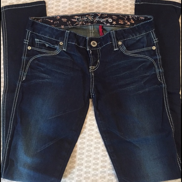 Guess Denim - Guess dark wash skinny jeans