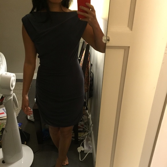 Brand new halston heritage drapes dress