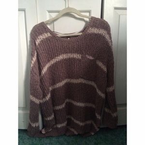 Free People striped sweater