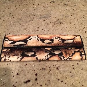 Snake print clutch from ALDO