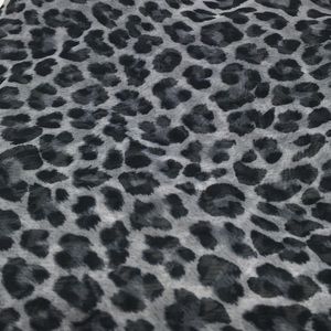 NWOT sheer animal print scarf