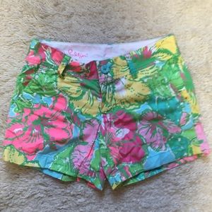 Lilly Pulitzer Callahan Shorts Size 0