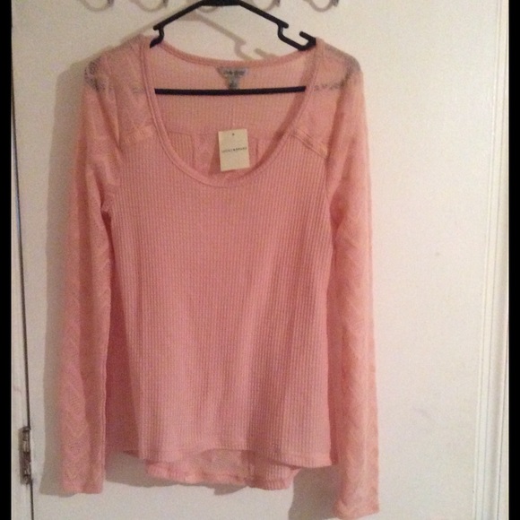 Lucky Brand Sweaters - New lucky brand pink sweater