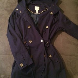 Bass Classic navy trench Bass Classic navy trench