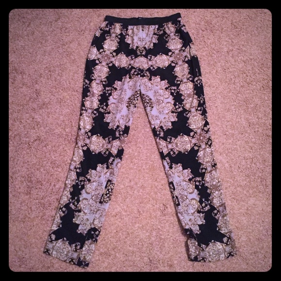 Dressy Patterned Pants