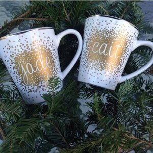 Personalized Gold Mug