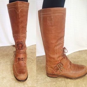 Timberland Leather Boots from Anthropologie