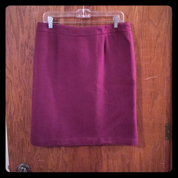 Purple Pencil Skirt